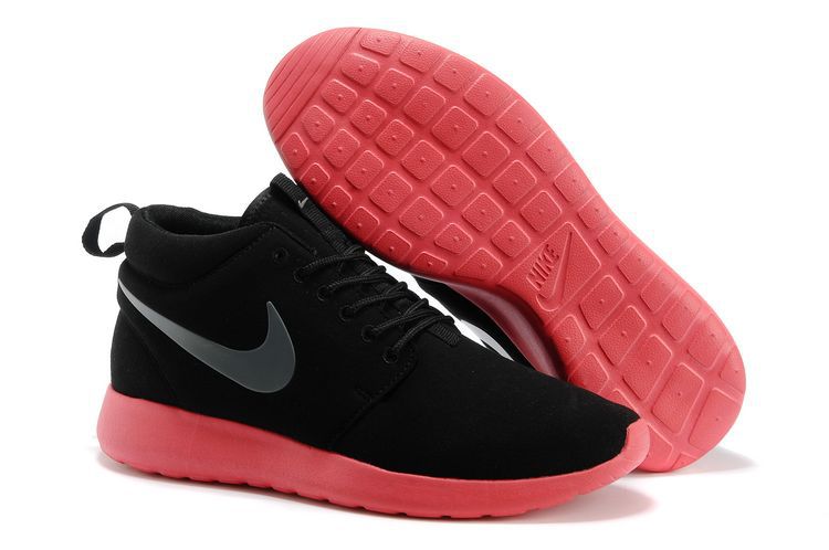 basket nike roshe run mid, Nike Rosherun noir rouge,air max pas cher soldes,Satisfait ou Remboursé,Nike